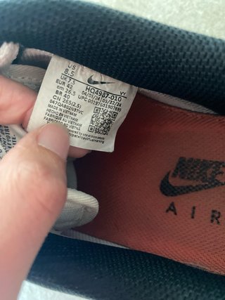 Zapatillas Nike Air Force 1 Naranja/Blanco