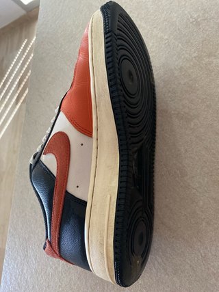 Zapatillas Nike Air Force 1 Naranja/Blanco