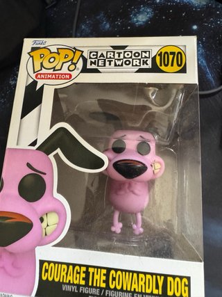 Funko Pop! 1070 Agallas, el Perro Cobarde