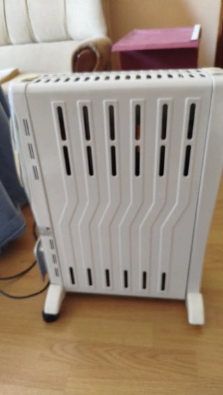 Radiador eléctrico blanco