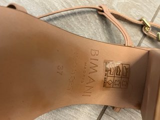 Sandalias BIMANI Beige