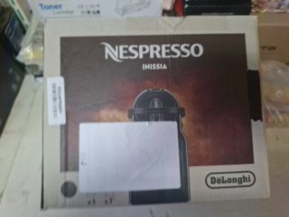 Cafetera Nespresso Inissia Negra