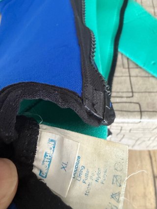 Traje de neopreno azul Decathlon