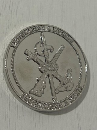 Moneda Legión Española VIII Bandera Centenario
