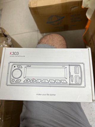 Radio Coche ieGeek Bluetooth USB FM K303