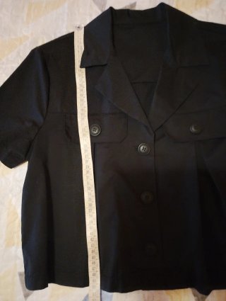 Casacca corta nera