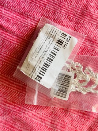 Conjunto plata: cadena y pulsera
