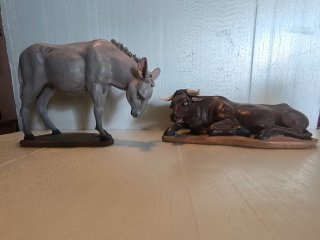 Figura Belén Nacimiento con animales