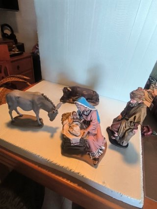 Figura Belén Nacimiento con animales