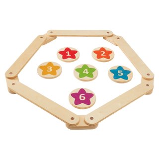 Trave di Equilibrio Colorata Impilabile Bambini