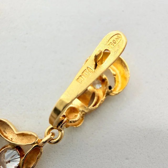 Pendientes Oro 18k Circonitas 5.35g
