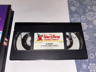 VIDEOCASSETTA COME NUOVA,RARA”ALADDIN”(1994)1’EDIZ
