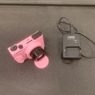 Canon G7X Mark II + scheda sandisk + Cover Rosa