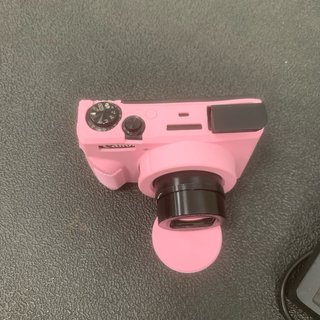 Canon G7X Mark II + scheda sandisk + Cover Rosa
