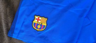 Pantalón corto FC Barcelona Nike azul
