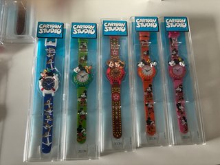 Lotto 15 Orologi Anni '90 Cartoon Studio