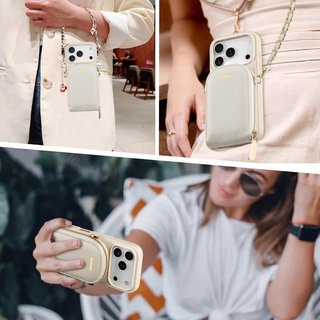 Hanman Cartera para iPhone con Brazalete