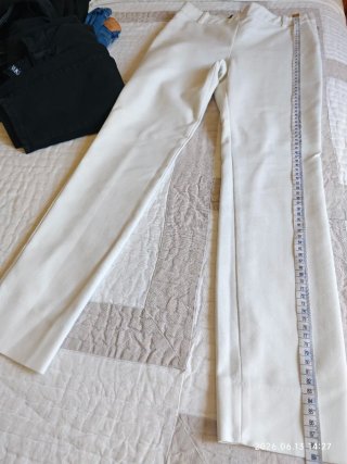 Pantalones Zara blancos vintage