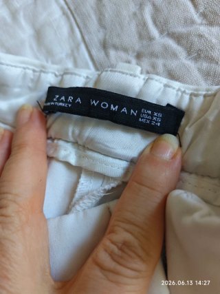 Pantalones Zara blancos vintage