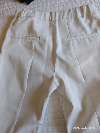 Pantalones Zara blancos vintage