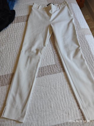 Pantalones Zara blancos vintage