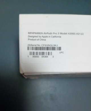 Airpods Pro 3ª Gen Apple Bianche 2025