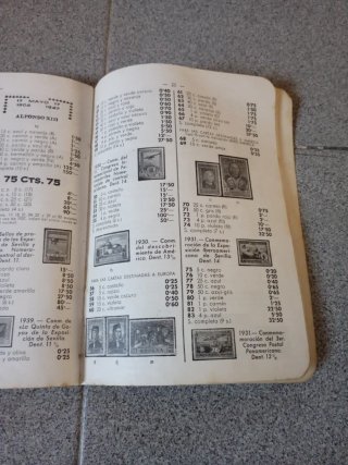 Catálogo Sellos España 1951 y Lote Sellos