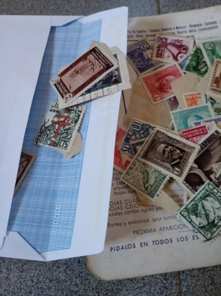 Catálogo Sellos España 1951 y Lote Sellos