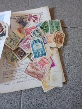 Catálogo Sellos España 1951 y Lote Sellos