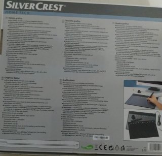 Tableta Gráfica Silver Crest