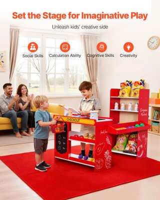 Set da Gioco per Bambini con Borsa della Spesa