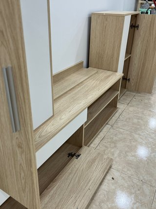 CONJUNTO COMPLETO DE MUEBLE TV