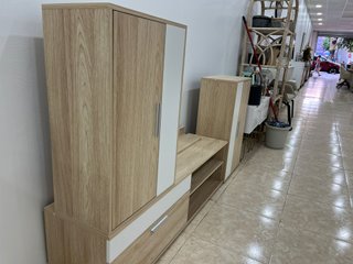 CONJUNTO COMPLETO DE MUEBLE TV