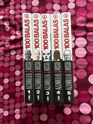 100 BALAS DE AZZARELLO Y RISSO [5 TOMOS CARTONÉ]