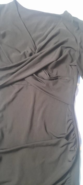 Vestido de fiesta plateado y negro. 4€ los 2