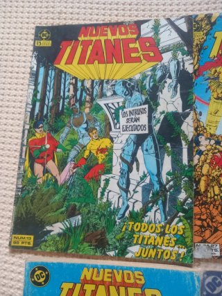 Lote Los Nuevos Titanes -ediciones Zinco