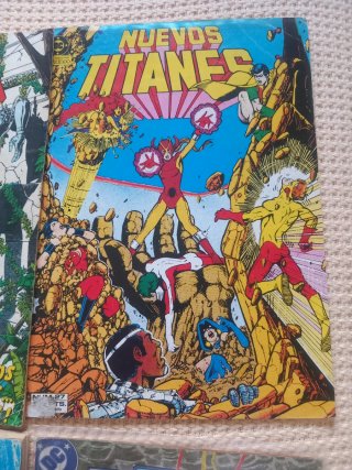 Lote Los Nuevos Titanes -ediciones Zinco