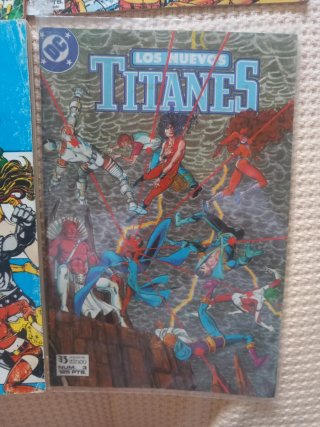 Lote Los Nuevos Titanes -ediciones Zinco
