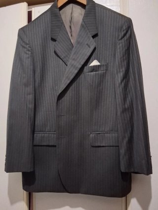 Traje de caballero talla 52 negro solo 15€