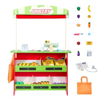 Set da Gioco per Bambini in Legno Reversibile