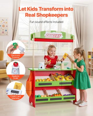 Set da Gioco per Bambini in Legno Reversibile