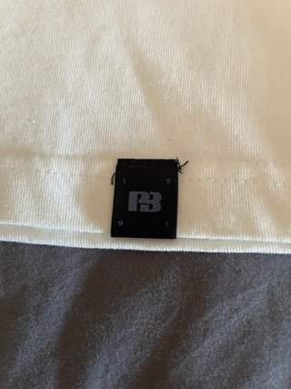 Camiseta Pull&Bear Blanca Talla M