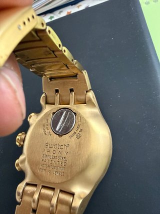Swatch Irony Chrono Golden Chest Vintage