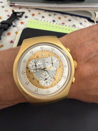 Swatch Irony Chrono Golden Chest Vintage