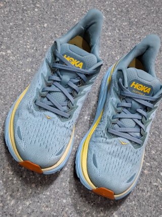 Hoka Scarpe da Ginnastica Blu/Giallo Taglia 43