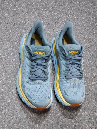 Hoka Scarpe da Ginnastica Blu/Giallo Taglia 43