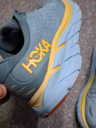 Hoka Scarpe da Ginnastica Blu/Giallo Taglia 43
