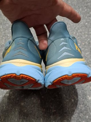 Hoka Scarpe da Ginnastica Blu/Giallo Taglia 43