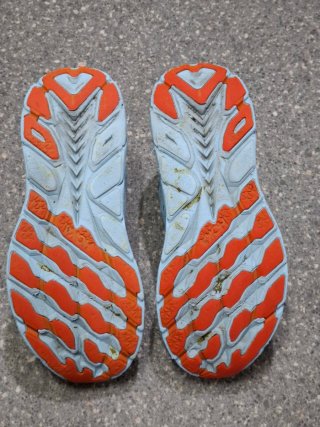 Hoka Scarpe da Ginnastica Blu/Giallo Taglia 43