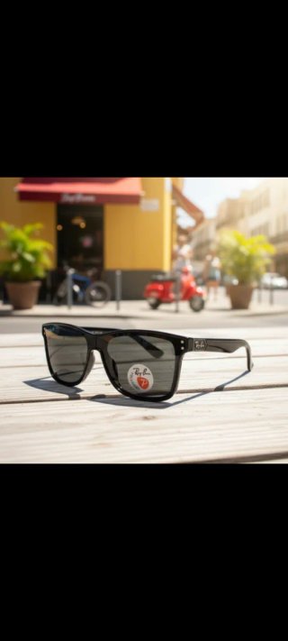 Gafas de Sol Negras Polarizadas
